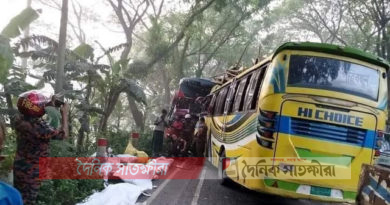 ফরিদপুরে দুই বাসের মুখোমুখি সংঘর্ষে সাতক্ষীরার শ্যামনগরের ৫ ভাটা শ্রমিক নিহত