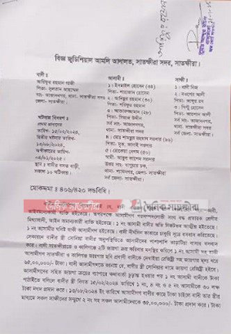 সাতক্ষীরায় জমি বিক্রির নামে প্রতারনার অভিযোগ